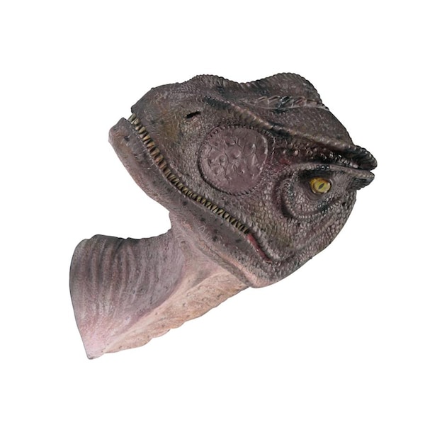 Giant Allosaurus Dinosaur Wall Trophy: Mouth Closed